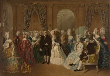 Franklin am Hof von Frankreich - 1778