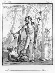 Bacchus mit Thyrsus, 1804