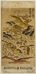 Sommer: Reispflanzung (Natsu: taue no zu), Nr. 2 aus der Serie "Die vier Jahreszeiten der Bauern (Shiki no hyakusho)"