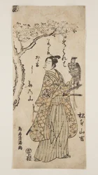 Schauspieler Matsumoto Yamakichi (Farbholzschnitt)