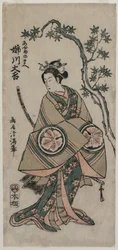 Anekawa Daisuke als Ayame-no-mae, 1760