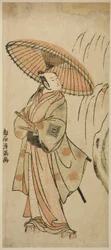Der Schauspieler Ichikawa Komazo II
