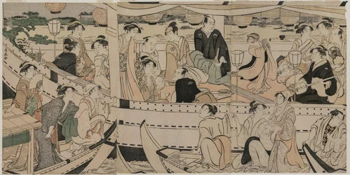 Bootsfahrt auf dem Sumida-Fluss