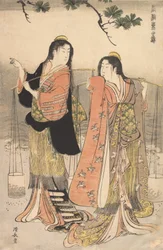 Die Salzmädchen von Suma Shiokumi, Suma, 1783