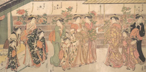 Die Pfingstrosenschau, ca. 1790