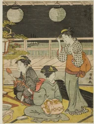 Der siebte Monat (Shichigatsu), aus der Serie "Zwölf Monate im Süden (Minami juni ko)"