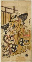 Der Schauspieler Otani Hiroji I als Asahina Saburo