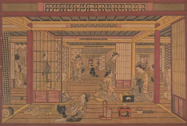 Innenansicht in Yoshiwara