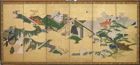 Die Geschichte von Genji, Kapitel 2: Prinz Genjis Besuch bei Utsusemi