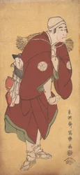 Bando Mitsugoro II als Bauer Asakusa no Jirosaku, 1794-95