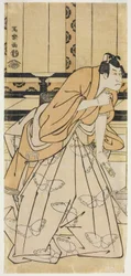 Der Schauspieler Ichikawa Danjuro VI als Soga no Goro Tokimune (Rokudai-me Ichikawa Danjuro no Soga no Goro Tokimune)