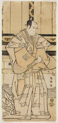 Der Schauspieler Ichikawa Yaozo III als Soga no Juro Sukenari (Sandai-me Ichikawa Yaozo no Soga no Juro Sukenari)