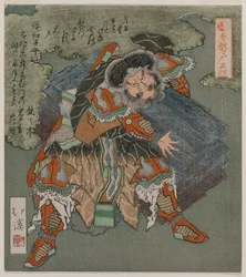 Entfernung des Steins vom Eingang zur Höhle (aus der Serie Die Frühlingshöhle)