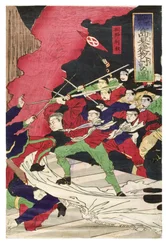 Nachtangriff der Kagoshima-Aufständischen