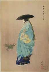 Sumidagawa, aus der Serie "Hundert No-Dramen (Nogaku hyakuban)"
