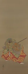 Neblige Nachtmond aus der Serie Zwölf Aspekte des Mondes