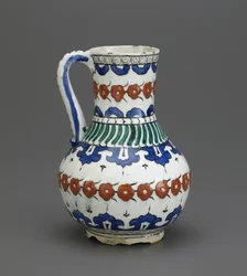 Krug, Iznik, Osmanische Dynastie, 16.-17. Jahrhundert