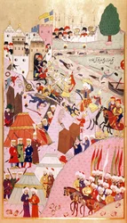 Der Angriff auf Belgrad von Sultan Mehmet II. 