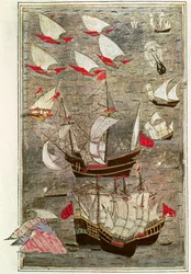 Die osmanische Flotte von Tarik-y Bayezid