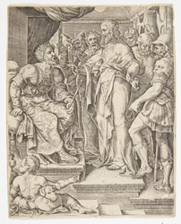 Christus vor Herodes