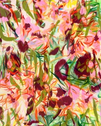 Lebendiges Blumenabstrakt