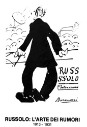 Cover des Buches für Russolos futuristisches Konzert „L