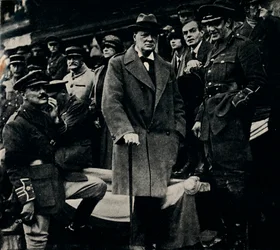 Vorbeimarsch der 47. Division