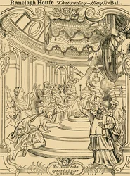 Eine Einladungskarte nach Ranelagh, ca. 1876