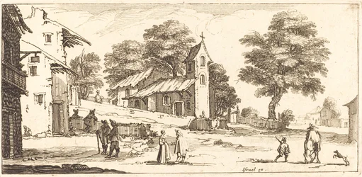 Eine Kirche, um oder nach 1635