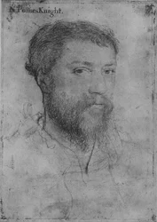 Ein Gentleman: Unbekannt, nicht von Holbein, 16. Jahrhundert
