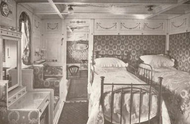 Ein Zuhause auf der rollenden Tiefe. An Bord eines königlichen Postschiffs, 1914