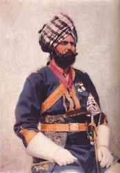 Ein Risaldar der 16. Bengalischen Kavallerie, 1902