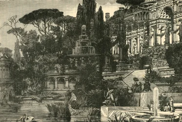 Eine römische Villa, 1890