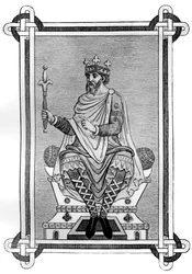 Ein sächsischer Monarch, 1910