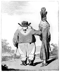 Ein Spencer und ein Fadenpapier, 1792