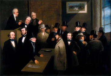 Ein westindischer Zuckerverkauf, um 1860