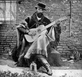 Ein Gaucho, Argentinien, 1922