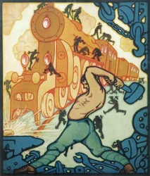 Eine gemeinsame Anstrengung wird das Land aus den Ruinen erheben, 1920er Jahre