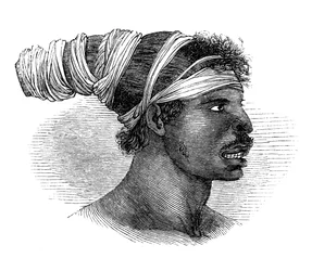 Ein einheimischer Australier, 1848