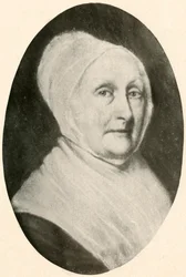 Ein Porträt von Mrs. Pennington, das die Kleidung einer Quäkerin zeigt, 1780, 1937