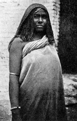 Eine Sklavin aus Abessinien Äthiopien, 1922