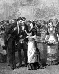 Eine Kochschule für junge Damen, 19. Jahrhundert