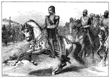 Abdul Hamid II, Sultan des Osmanischen Reiches, 1900