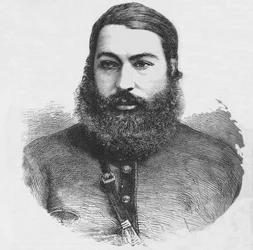 Abdur Rahman Khan, Emir von Afghanistan, ca. 1880