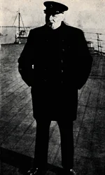 An Bord der H.M.S. Prince of Wales, 1941