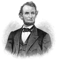 Abraham Lincoln, 16. Präsident der Vereinigten Staaten, 1900