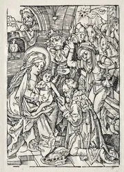 Anbetung der Könige, um 1500
