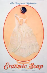 Werbung für Erasmic-Seife, 1920