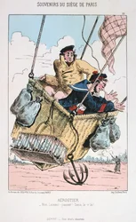 Aerostier, Belagerung von Paris, 1870-1871