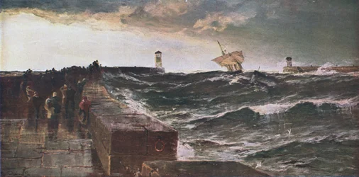 Nach dreitägigem Sturm, 1885, ca. 1902